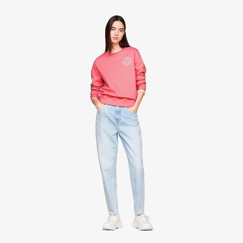 Ultra High Rise Mom Straight Tapered Jeans