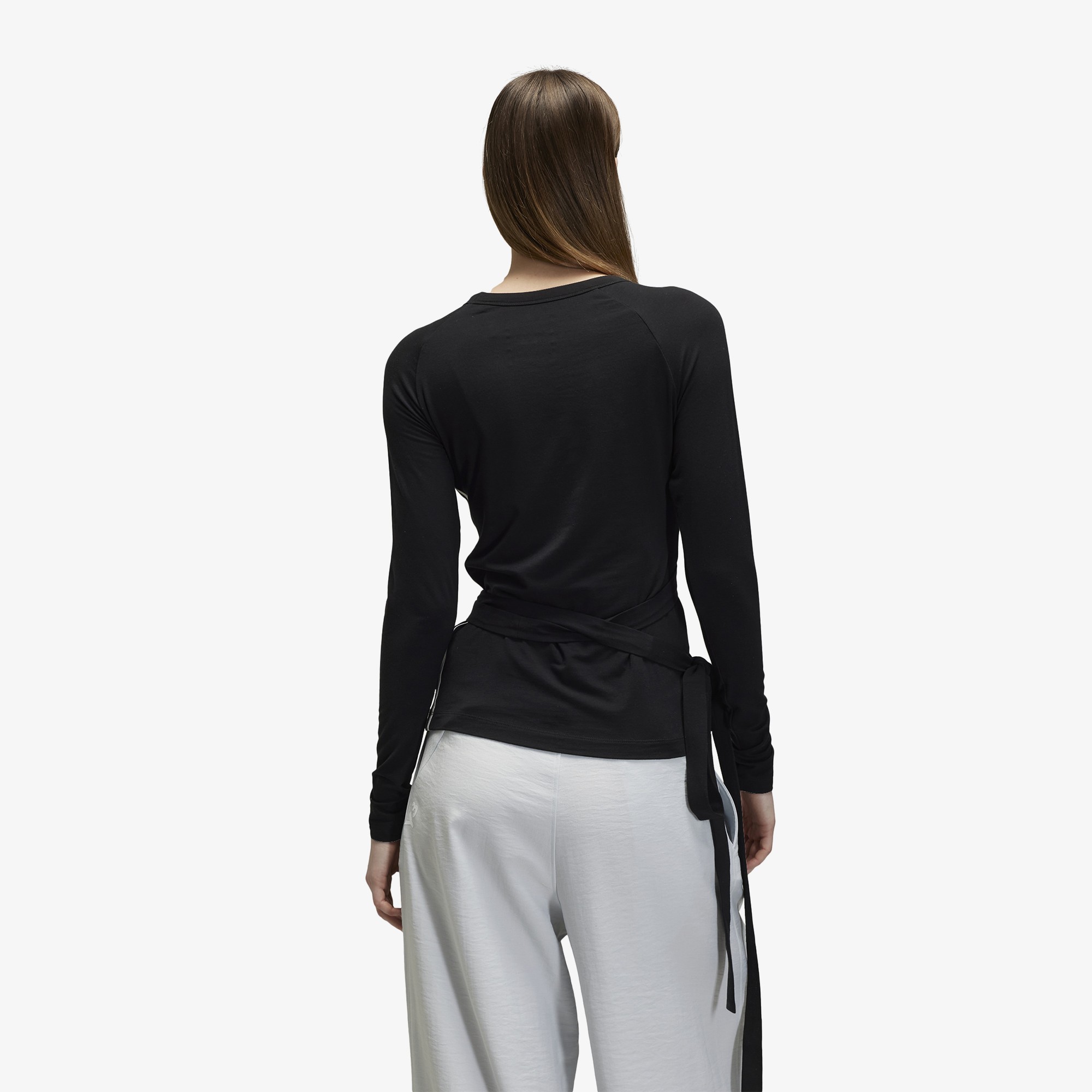 Tencel Longsleeve Tee 'Black' (W)