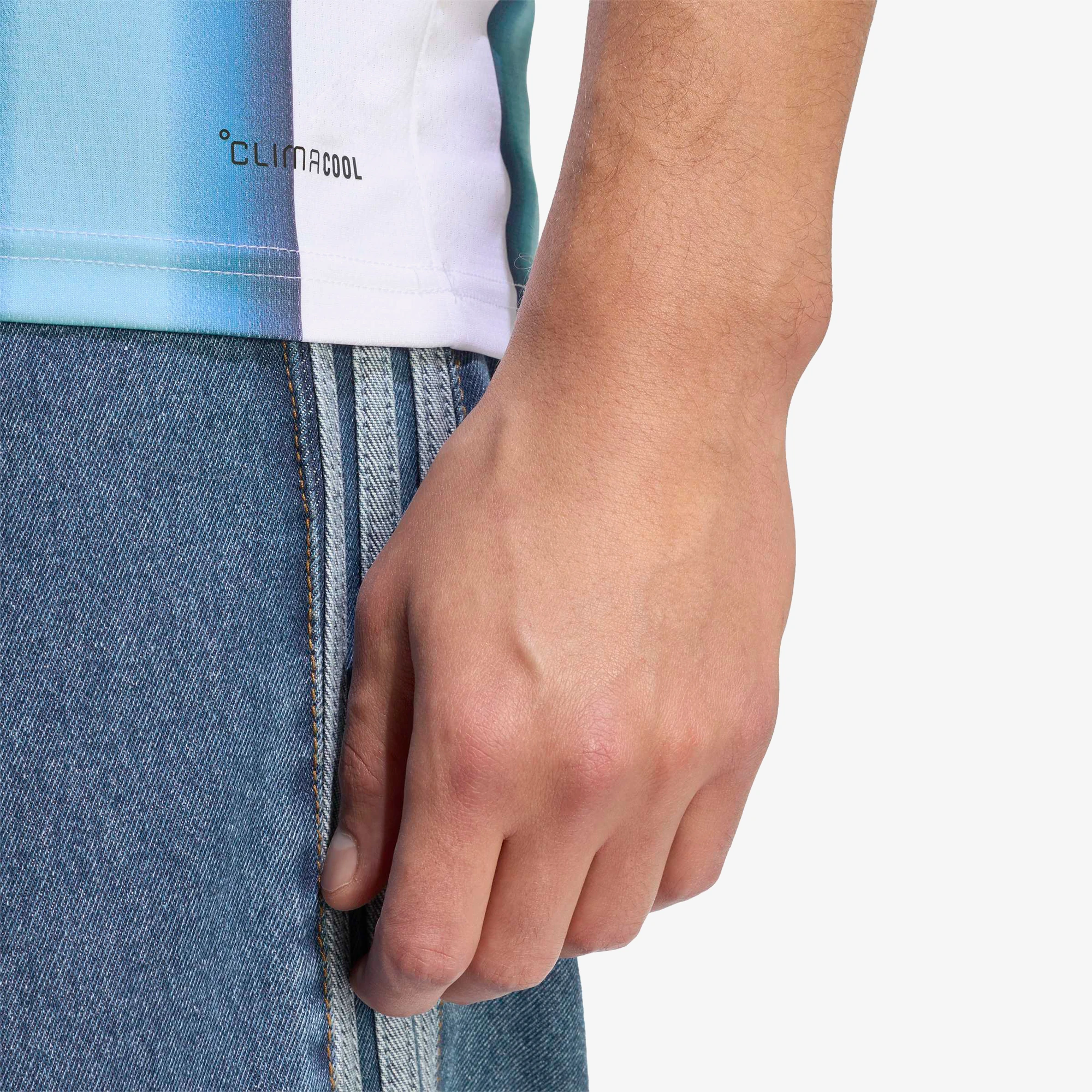 Argentina 26 Home Messi Jersey 'Icy Blue'