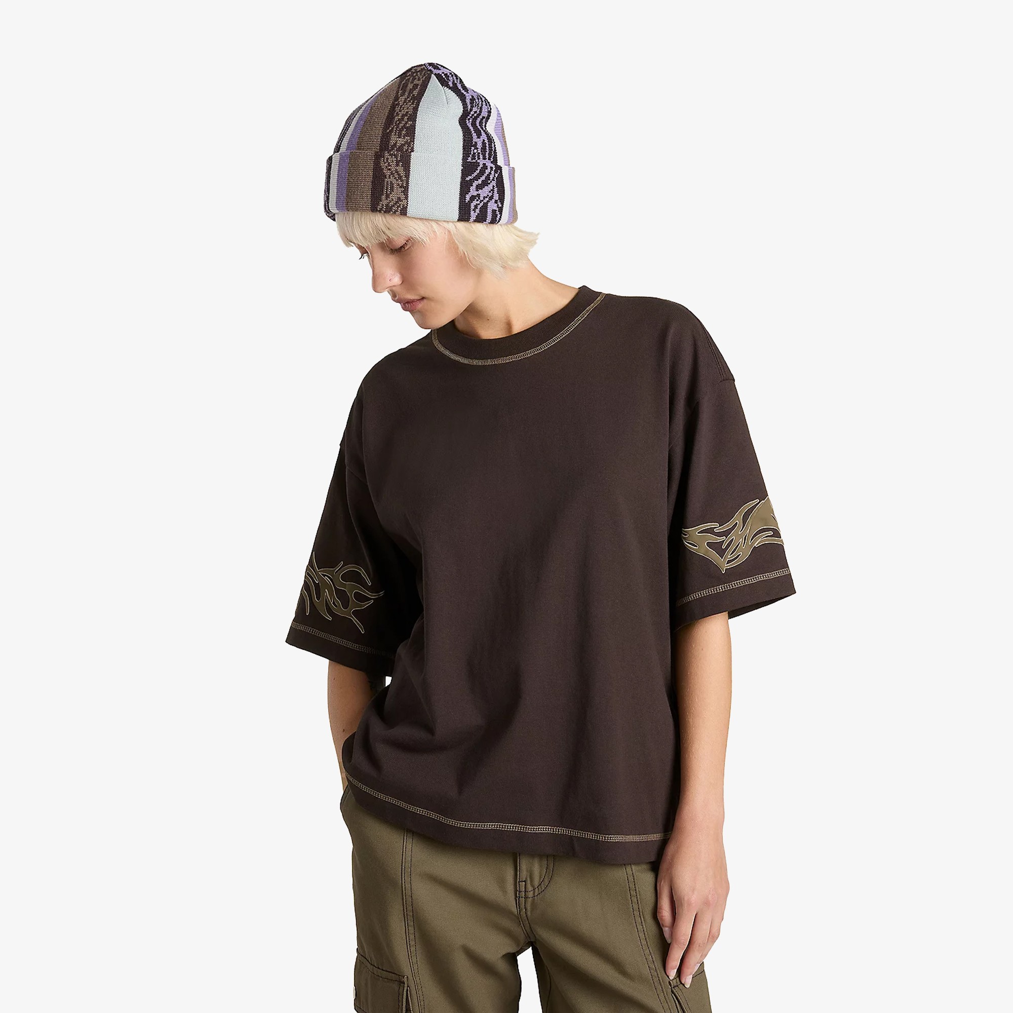 Skate Mike Gigliotti Tribal T-Shirt 'Brown'