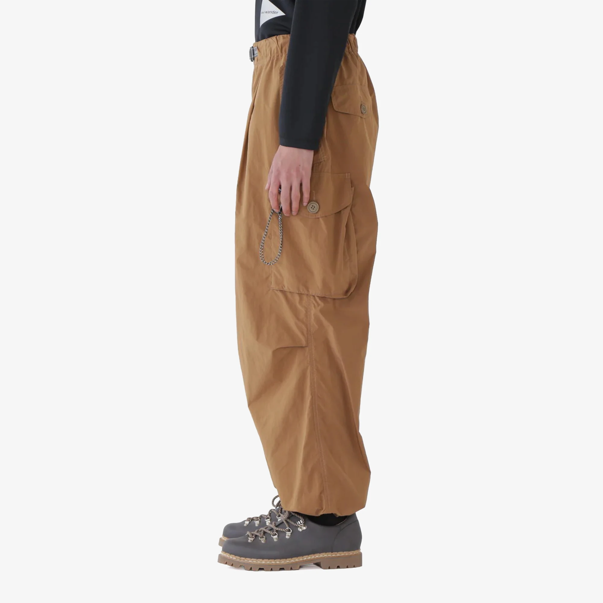 Oversized Cargo Pants 'Light Brown'