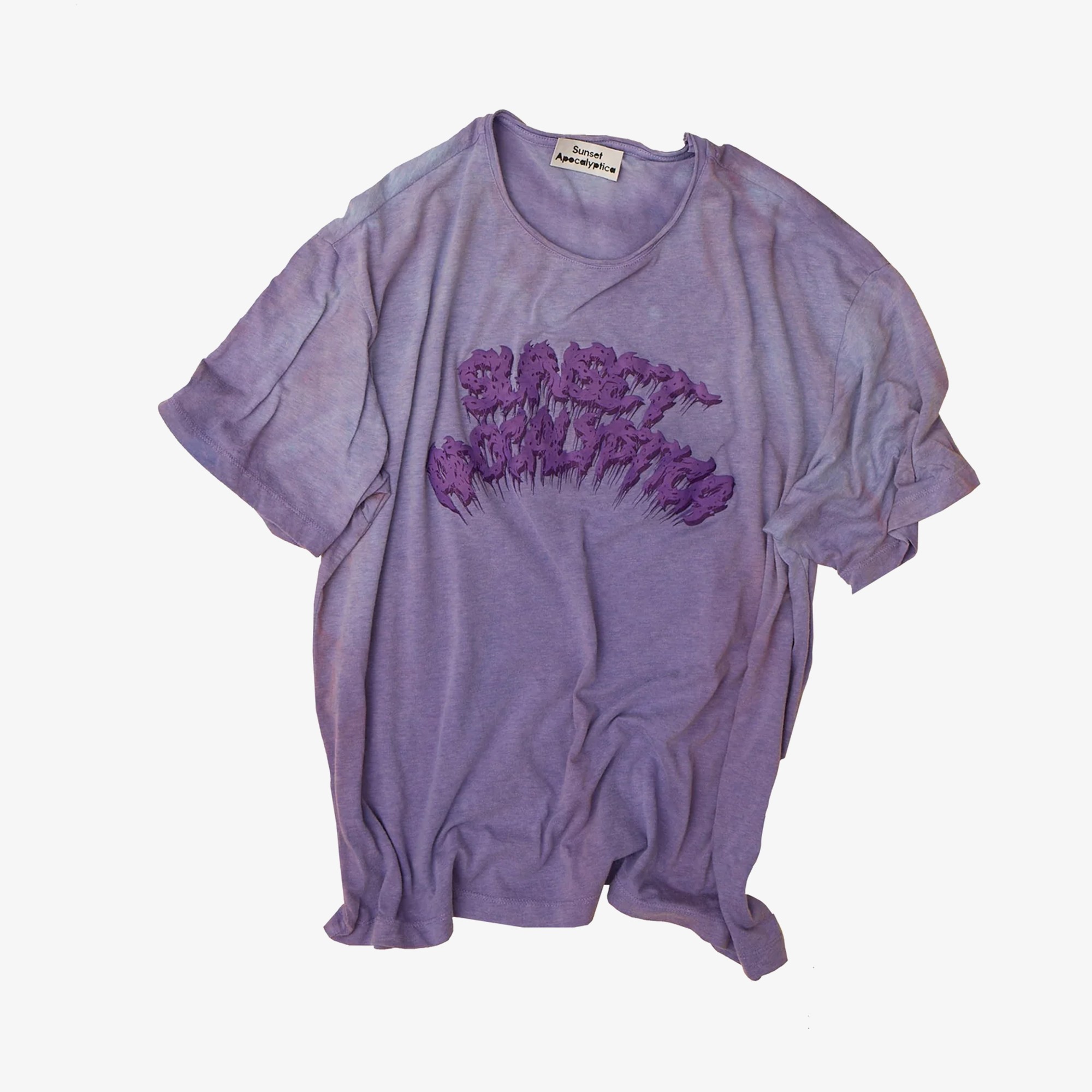 Distressed T-Shirt 'Purple'