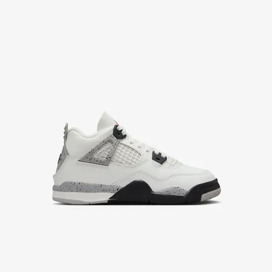 Air Jordan 4 Retro 'White Cement' (PS) - Görsel 2