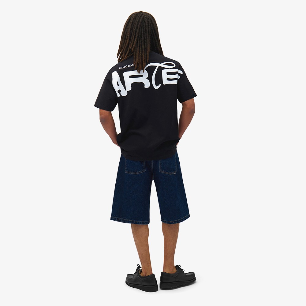 Tシャツ・カットソー Arte Antwerp \"GOOD ENERGY ARTE\" T-SHIRT (SS25 107T BLACK) Arte Antwerp Energy T-Shirt Black SS25-107T - GRAIL