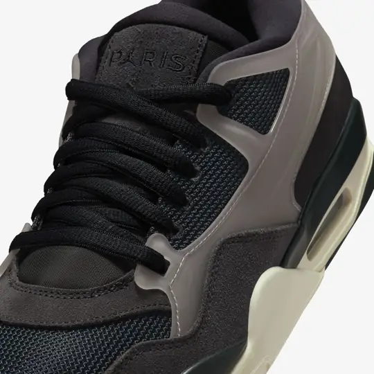 Air Jordan 4 RM x Paris Saint-Germain 'Off Noir' - Görsel 8
