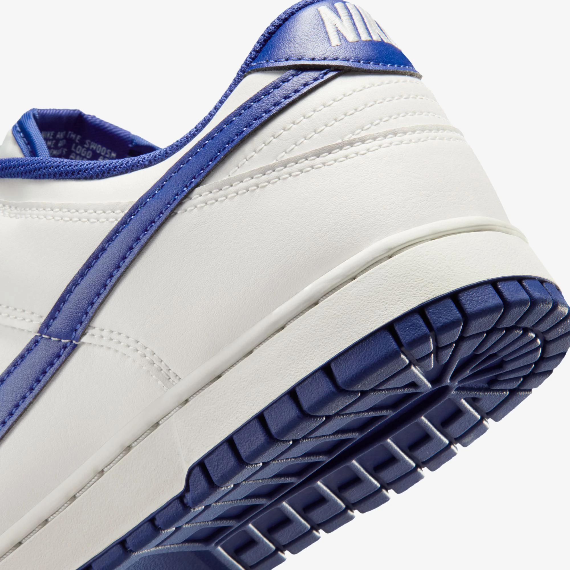 Nike Dunk Low Retro 'Summit White Deep Royal Blue' - WUNDER