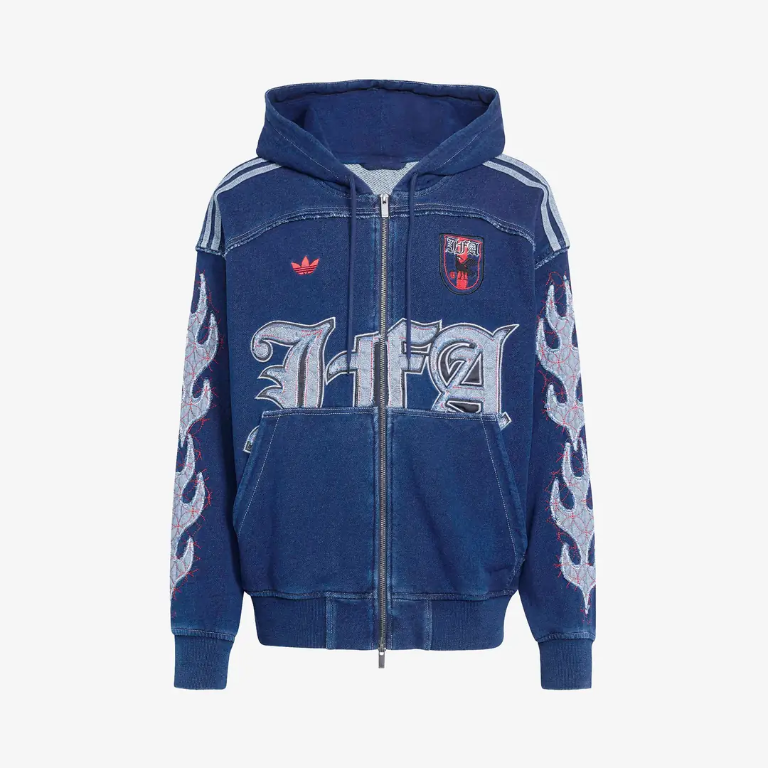 adidas FIFA World Cup 26™ Japan Hoodie 'Indigo Denim' - WUNDER