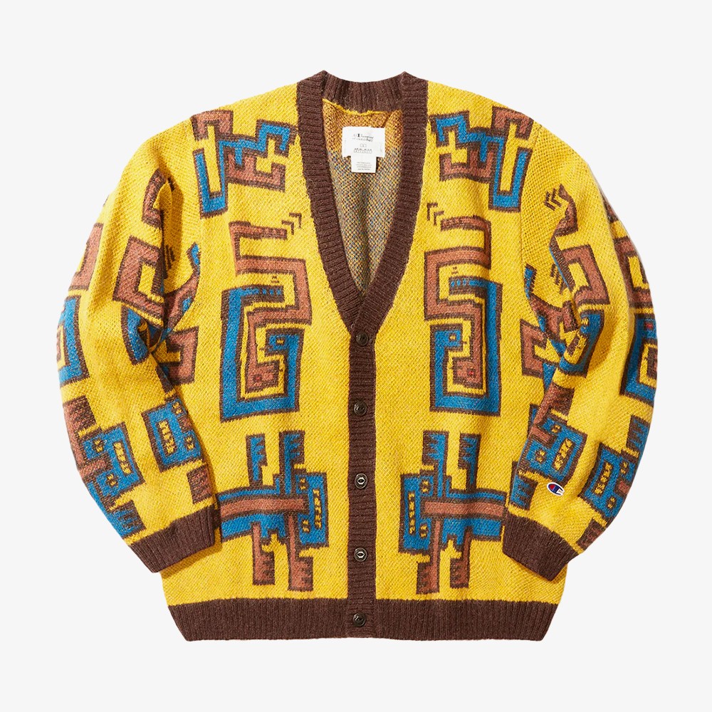 Champion x Angelo Baque Cusco Cardigan 'Yellow'