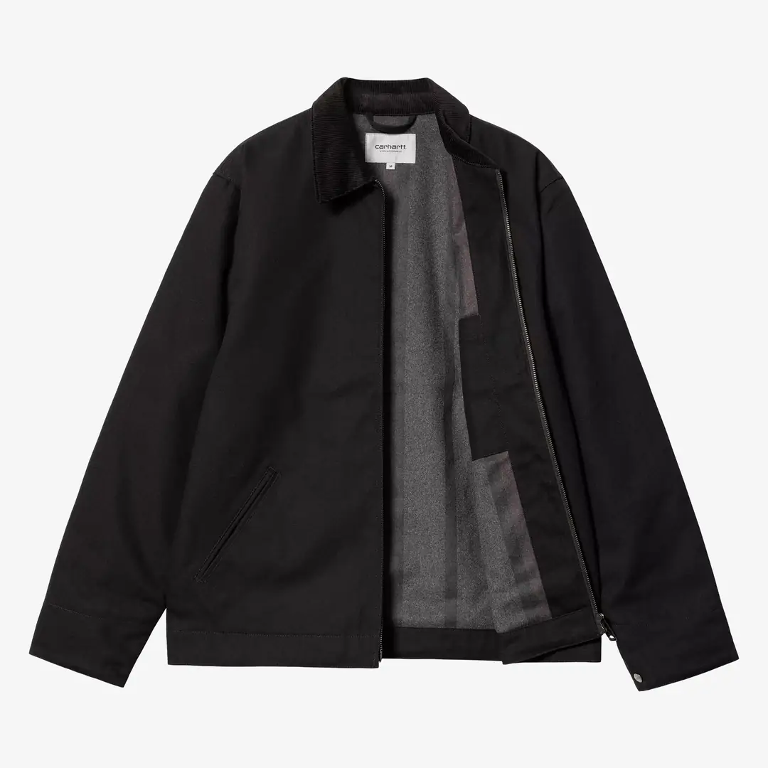 Carhartt WIP Detroit Jacket Winter 'Black' - WUNDER