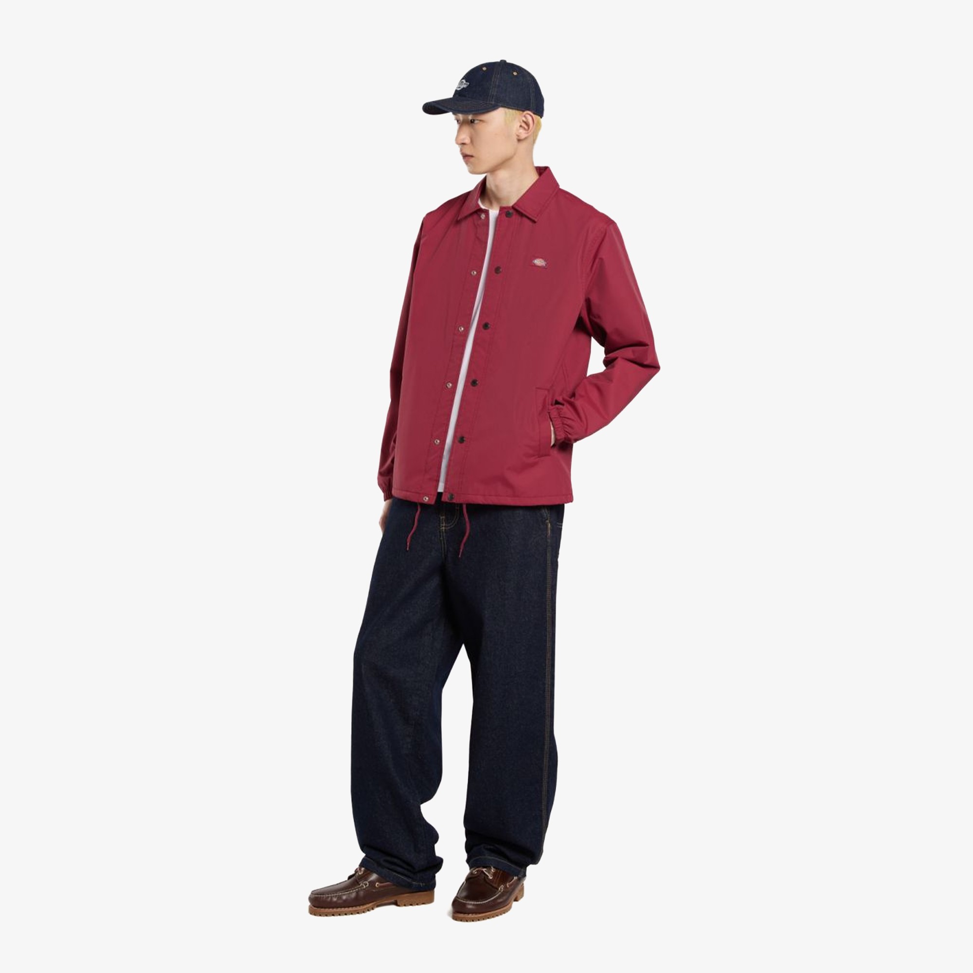 Oakport Coach Jacket 'Tibetan Red'