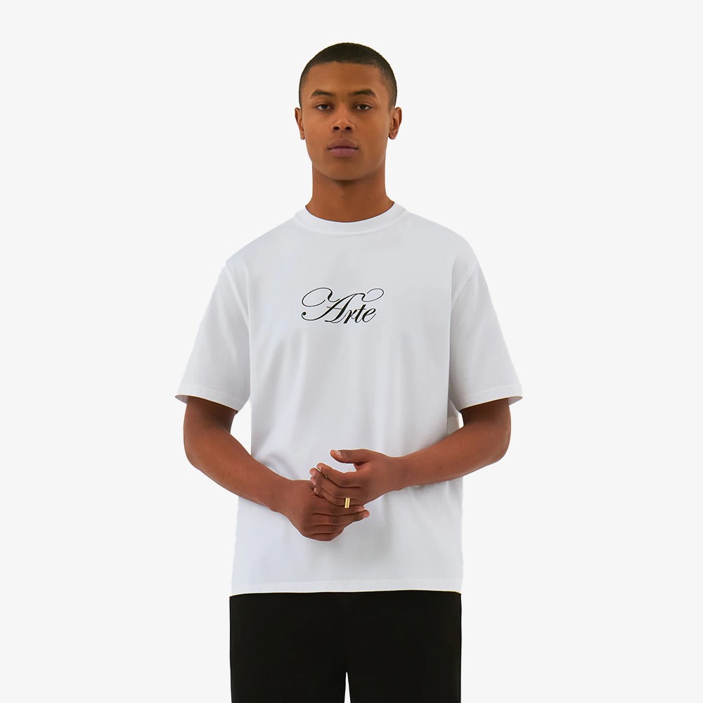 Script Logo T-Shirt 'White'