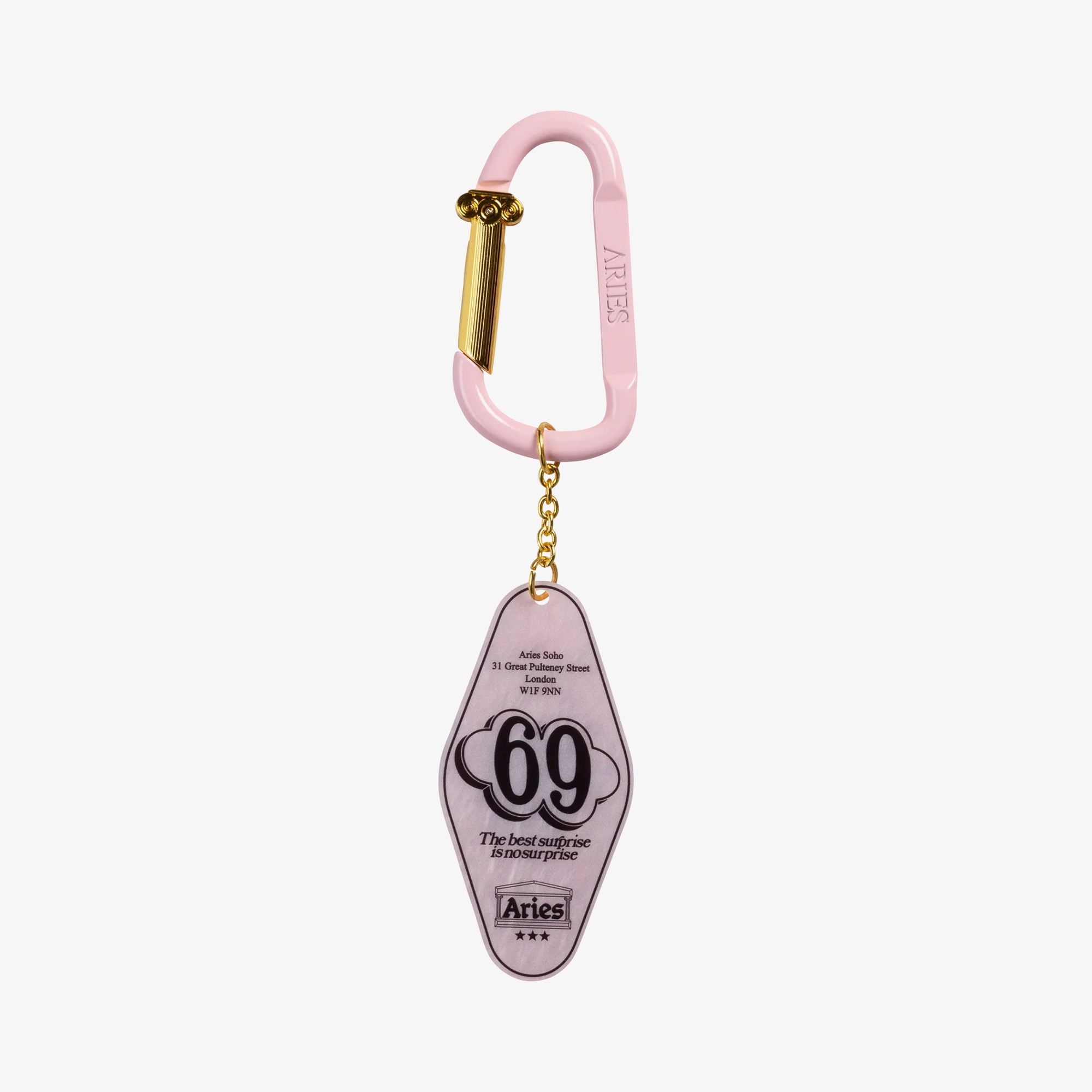 Motel Key Chain 'Pink'