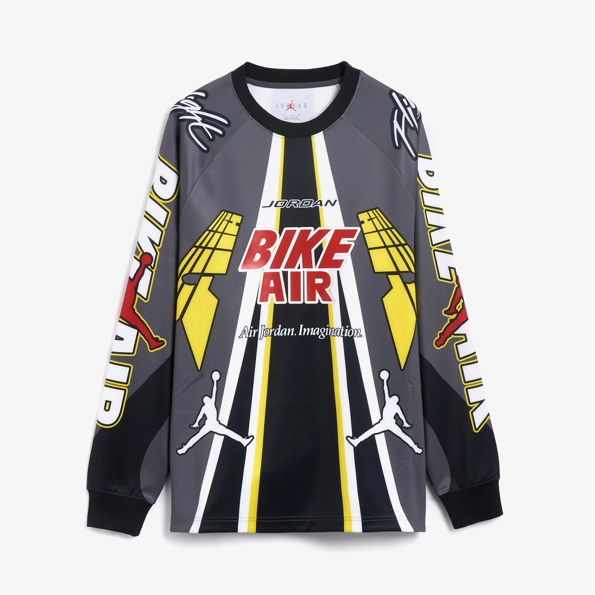 B*o様 ナイキ NIKE Nigel Sylvester × Air Jord Air Jordan x Nigel Sylvester Bike Air Jersey 'Iron Grey' - WUNDER