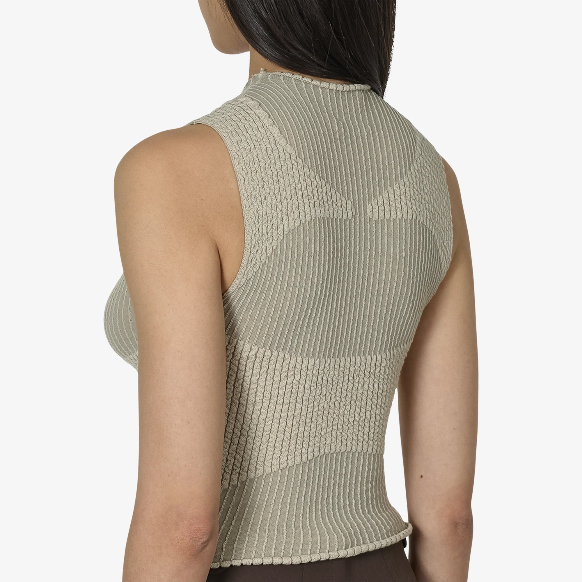 Wavy Tank Top 'Beige'