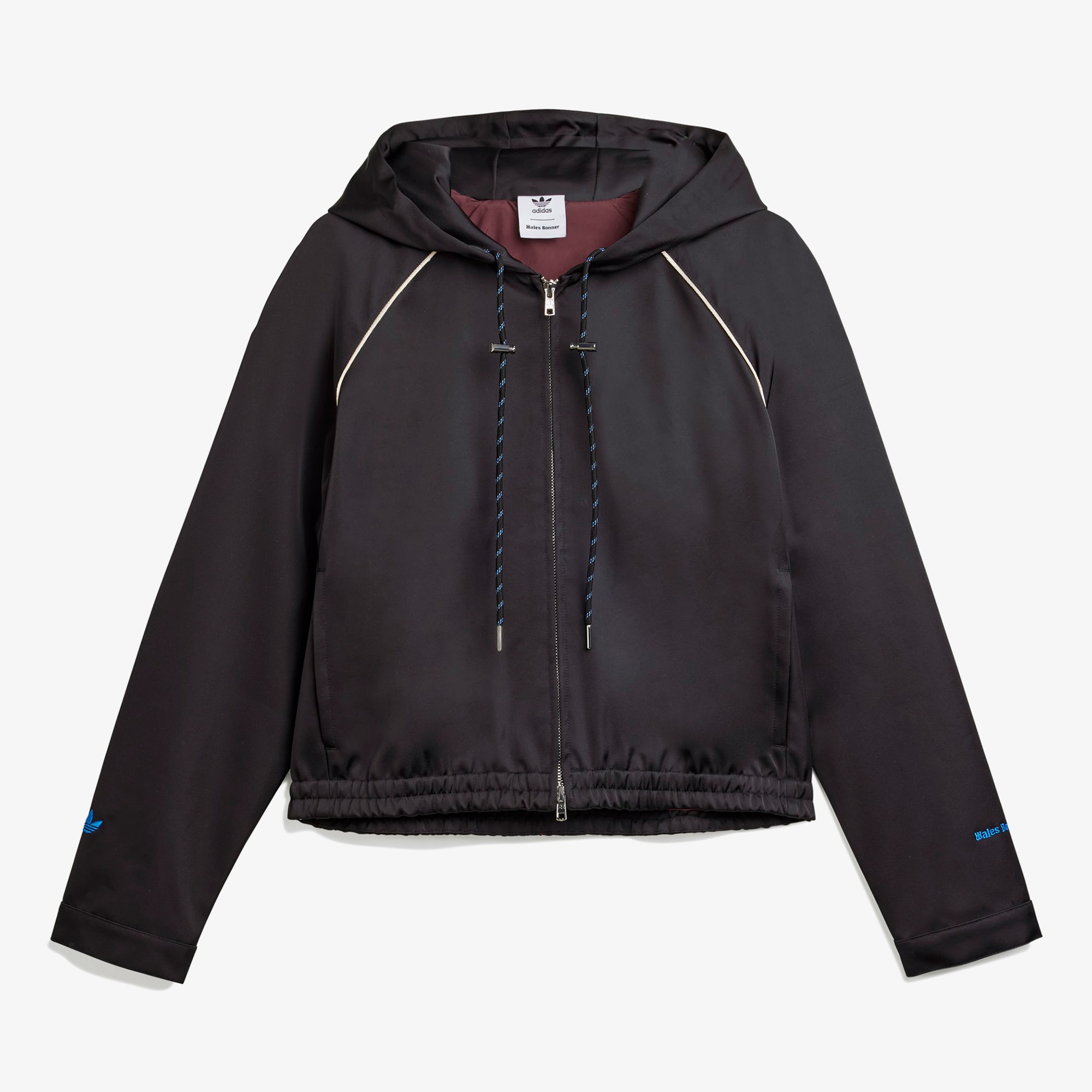 Wales Bonner x adidas Satin Track Jacket 'Black'