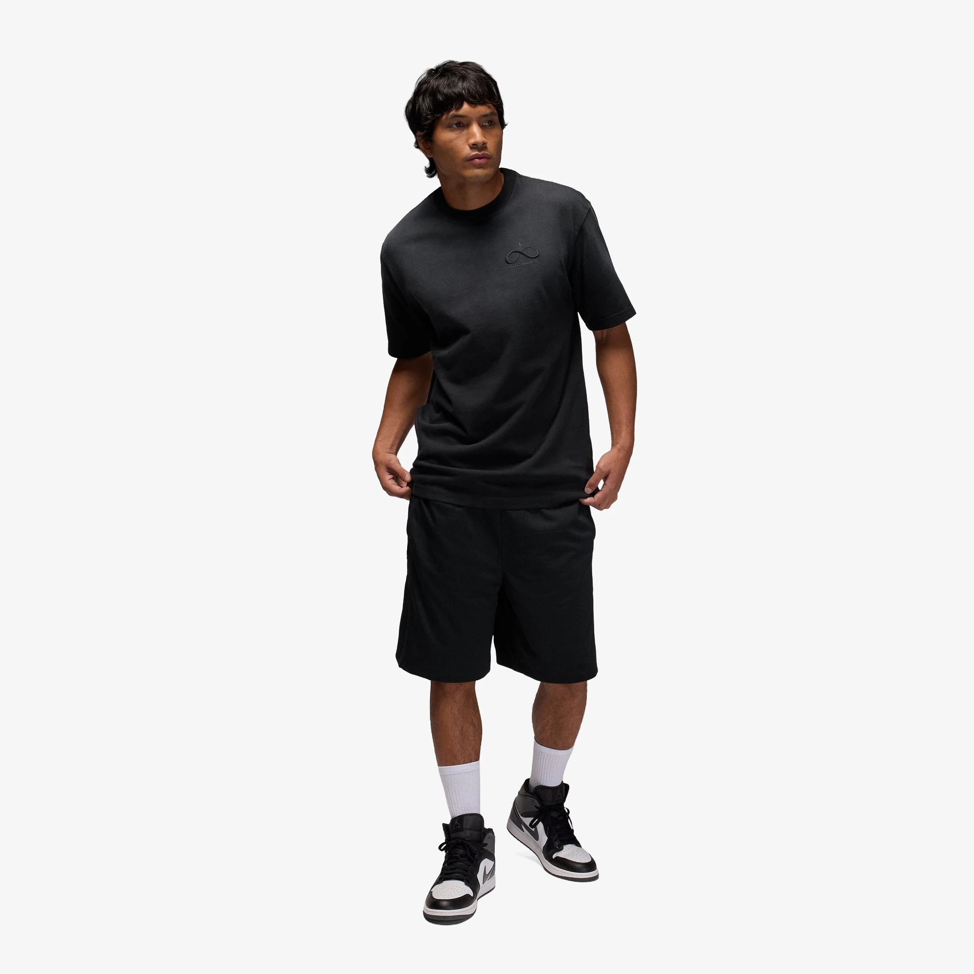 Air Jordan x Infinite Archives Cat Scratch Short 'Black'