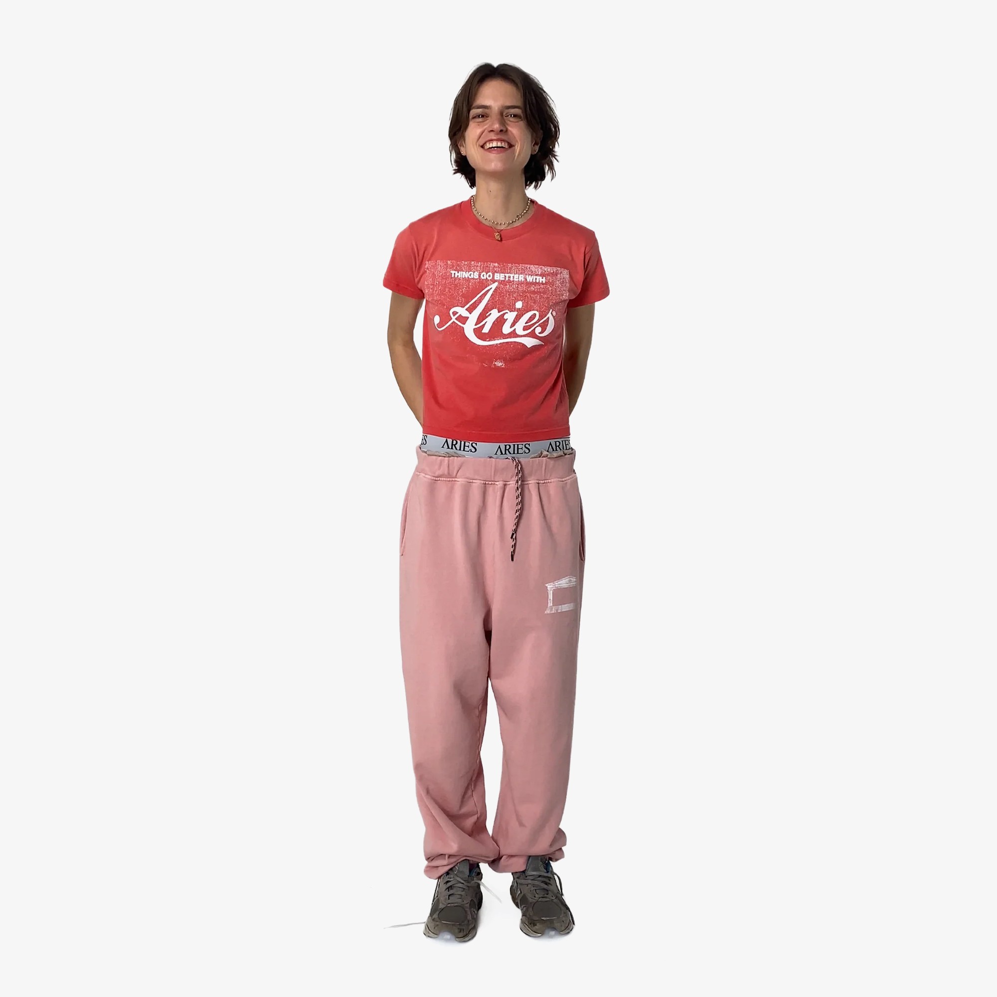Sunbleached Cola SS Tee 'Red'