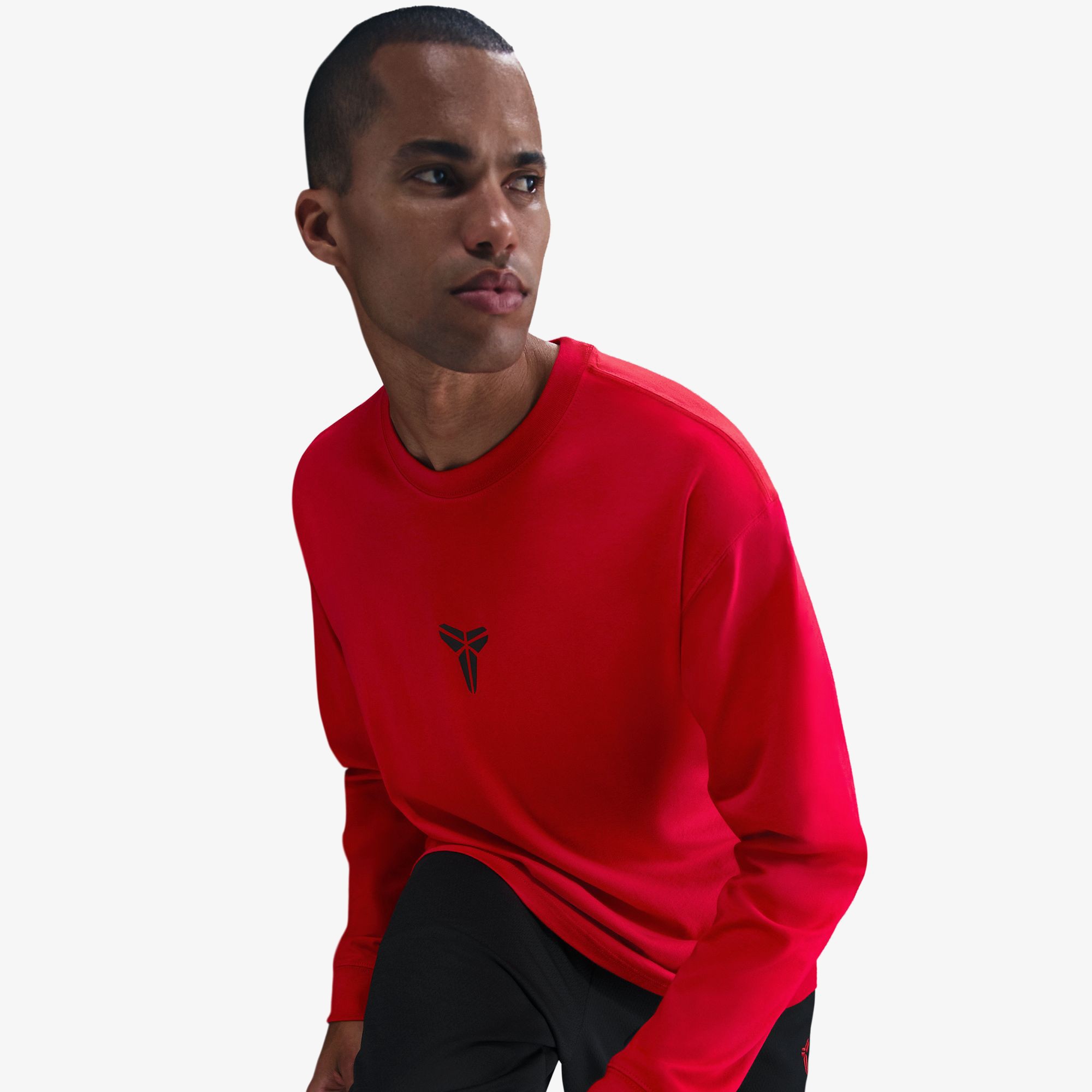 Kobe Year Of Mamba Max90 Long-Sleeve T-Shirt 'University Red'