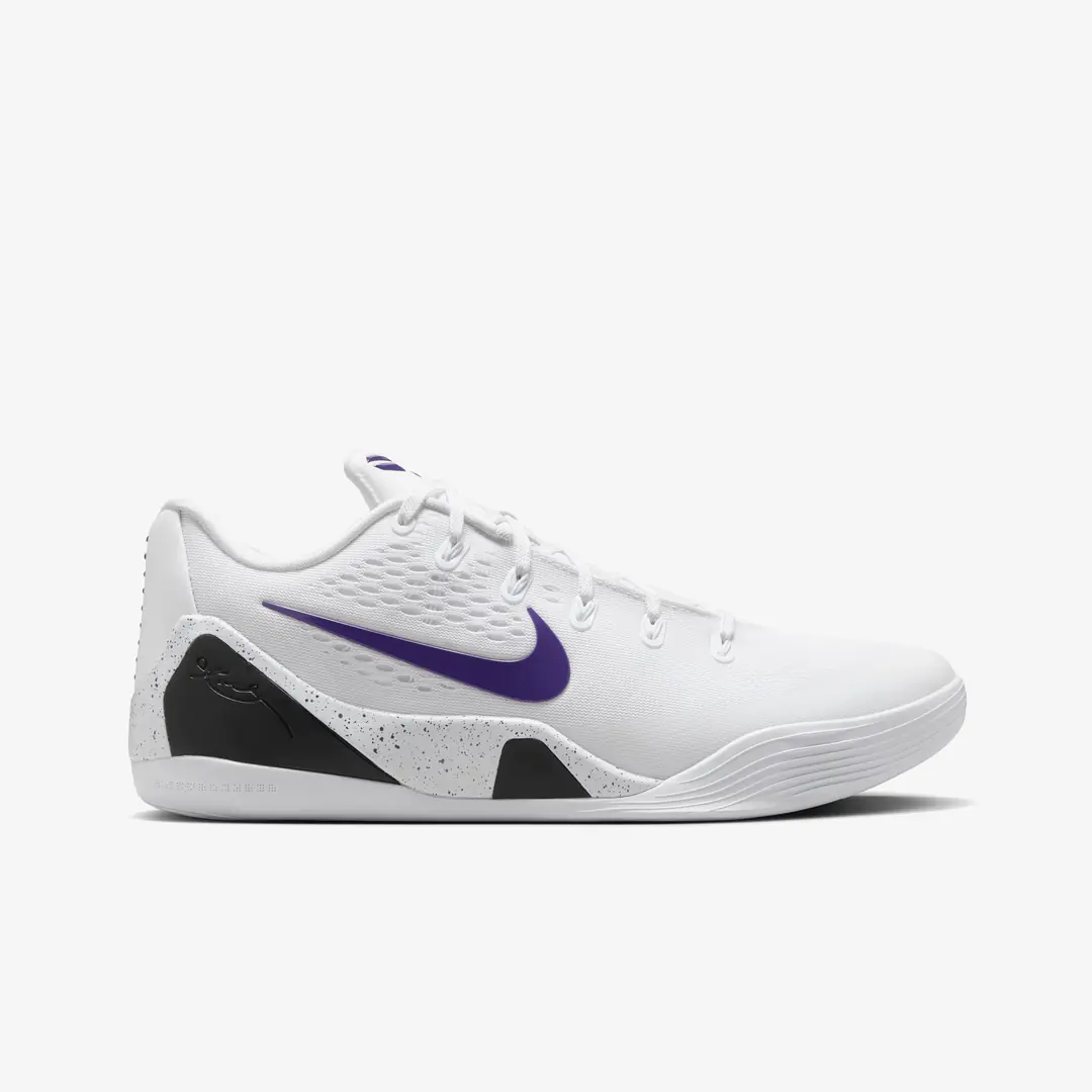 Kobe 9 Elite Low EM Protro 'White Court Purple' - WUNDER