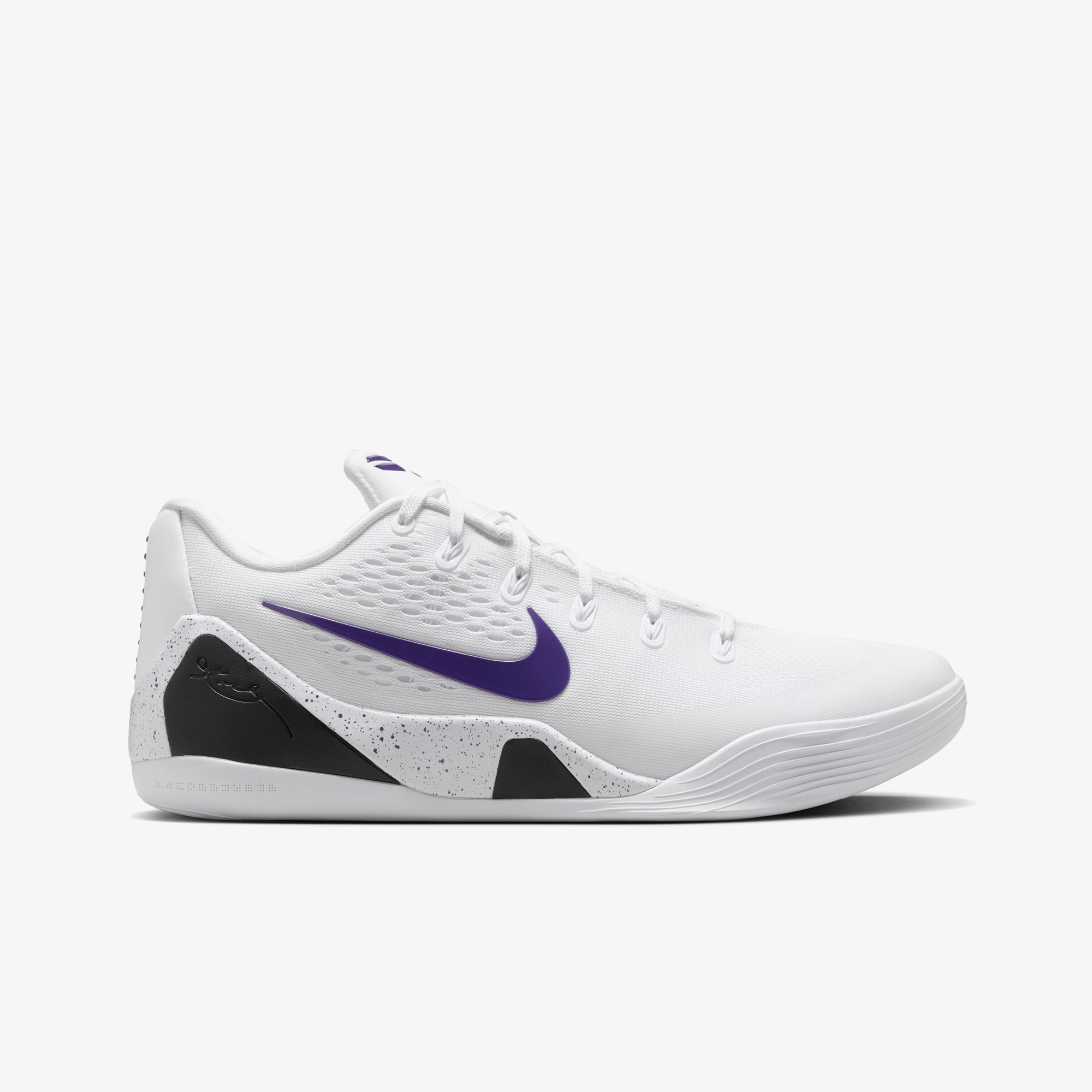 Kobe 9 Elite Low EM Protro 'White Court Purple'
