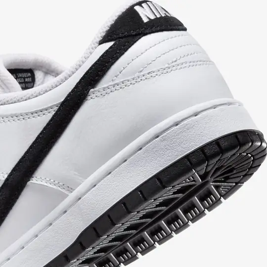 SB Dunk Low Pro 'White Black' - Görsel 9