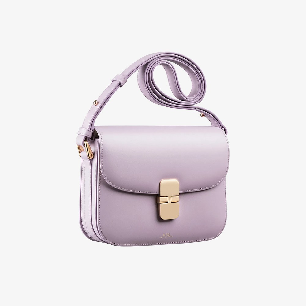 Grace Leather Bag Small 'Lilac'