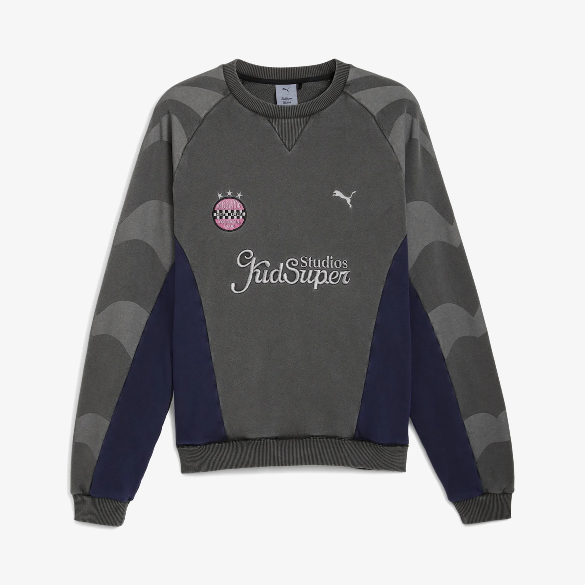 Puma x KIDSUPER Crewneck 'Charcoal Grey'