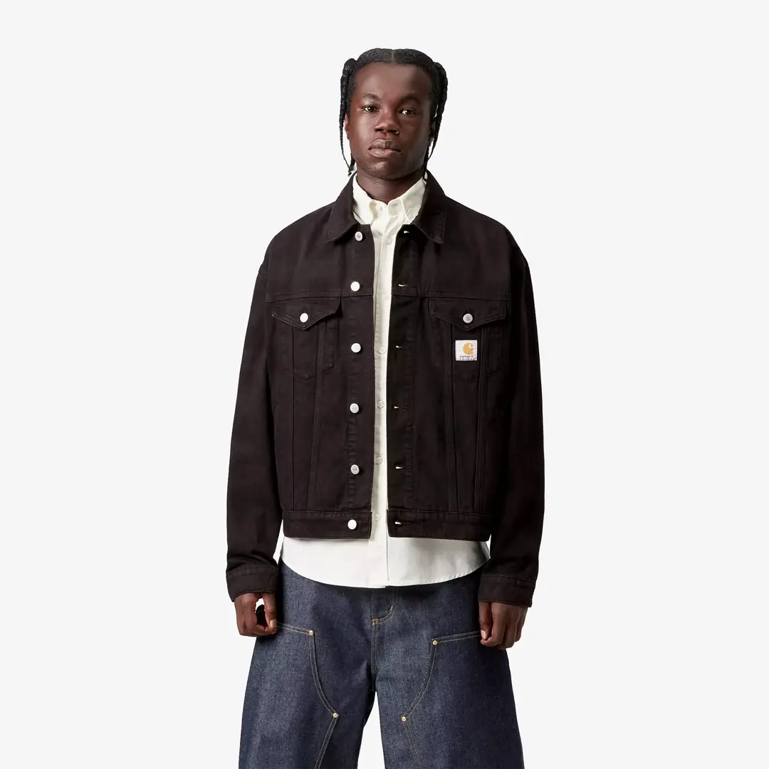 Carhartt WIP Everson Trucker Jacket 'Black' - WUNDER