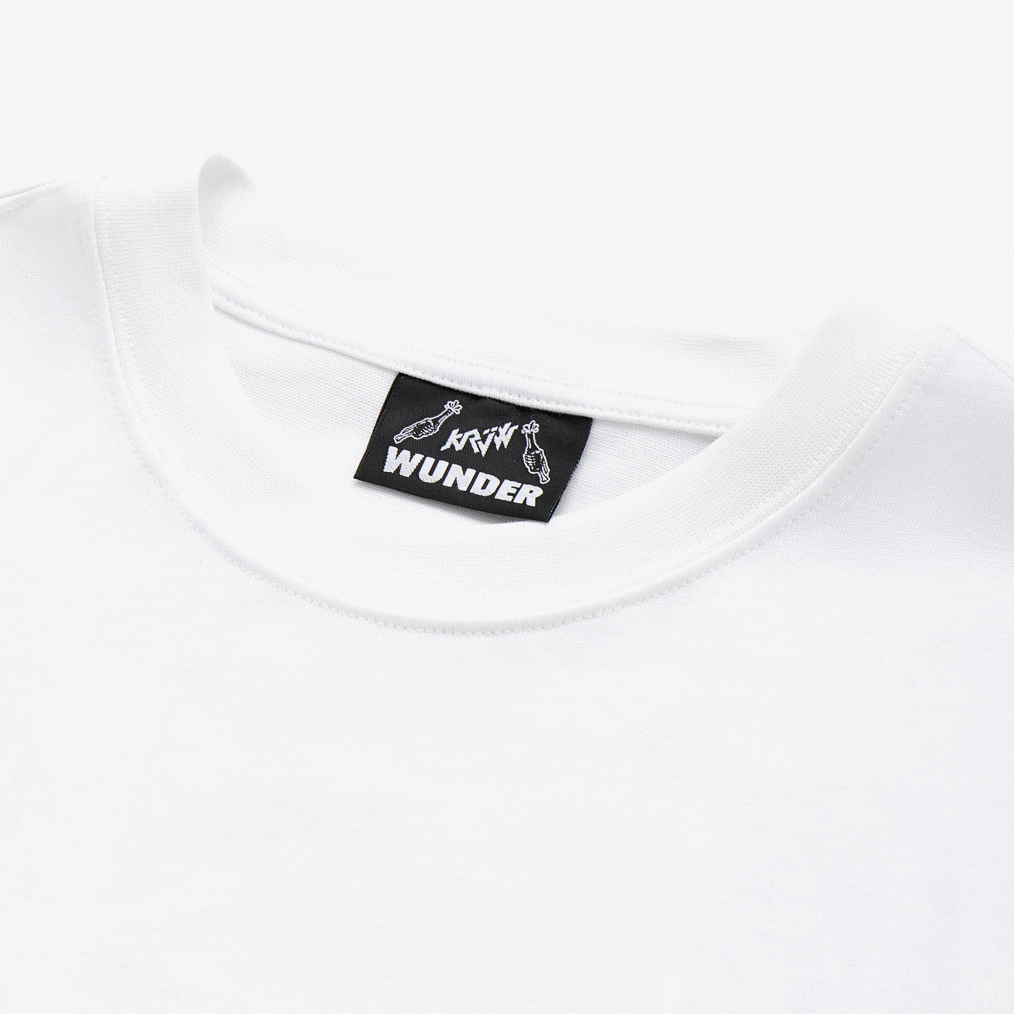 WUNDER x KRÜW Witches Hotline Tee 'White'