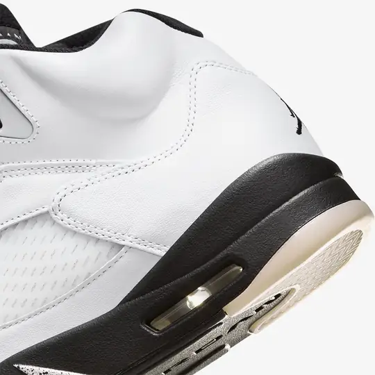 Air Jordan 5 Retro 'White and Black' - Görsel 8