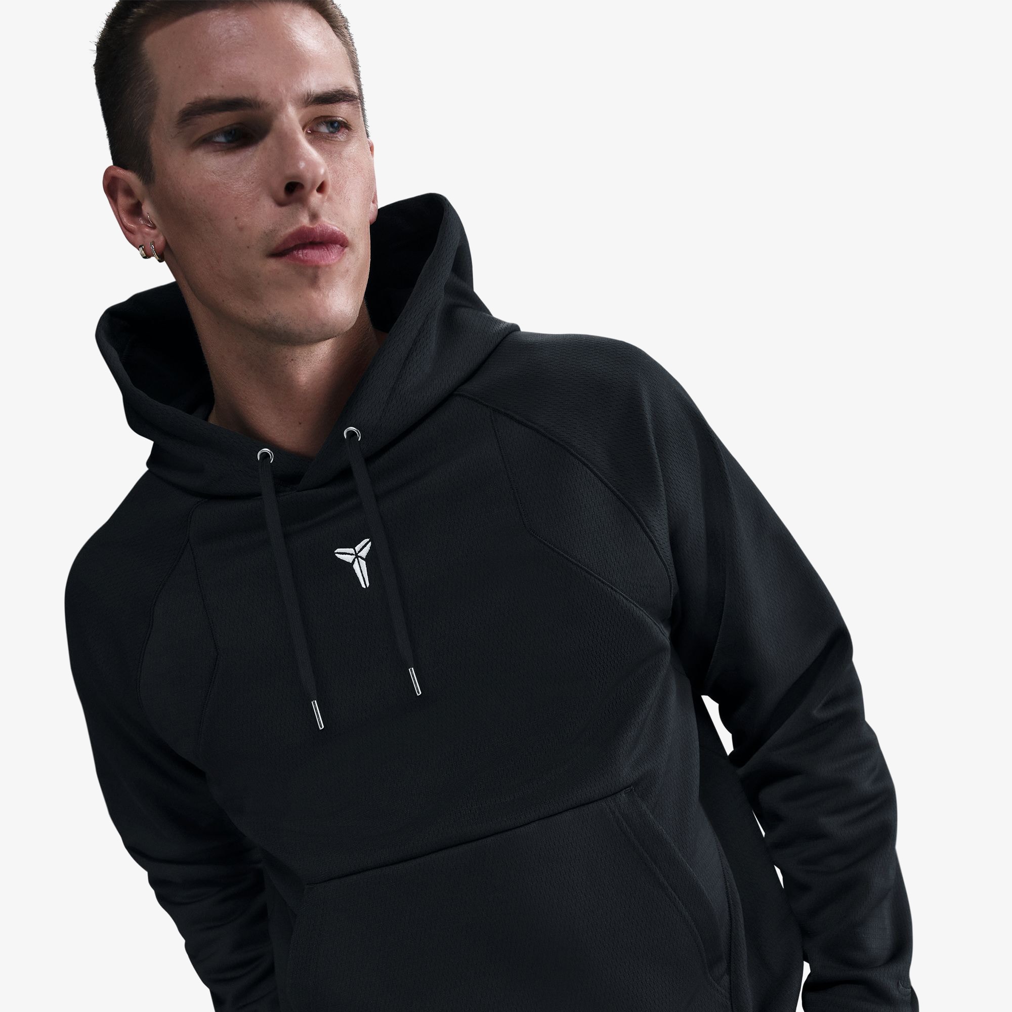 Kobe Therma-FIT Pullover Hoodie 'Black'