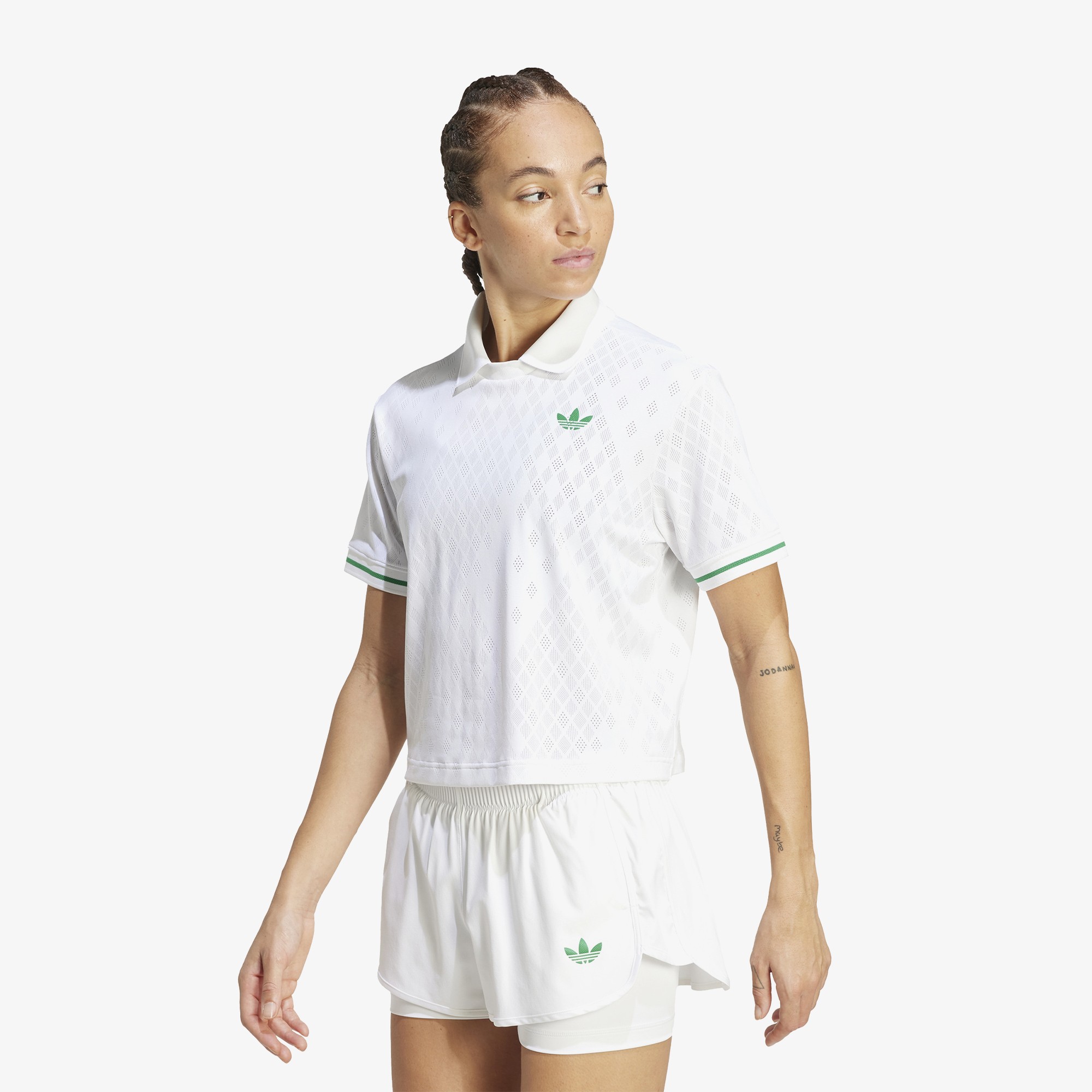 Tennis Pro Climacool Polo T-Shirt 'White'