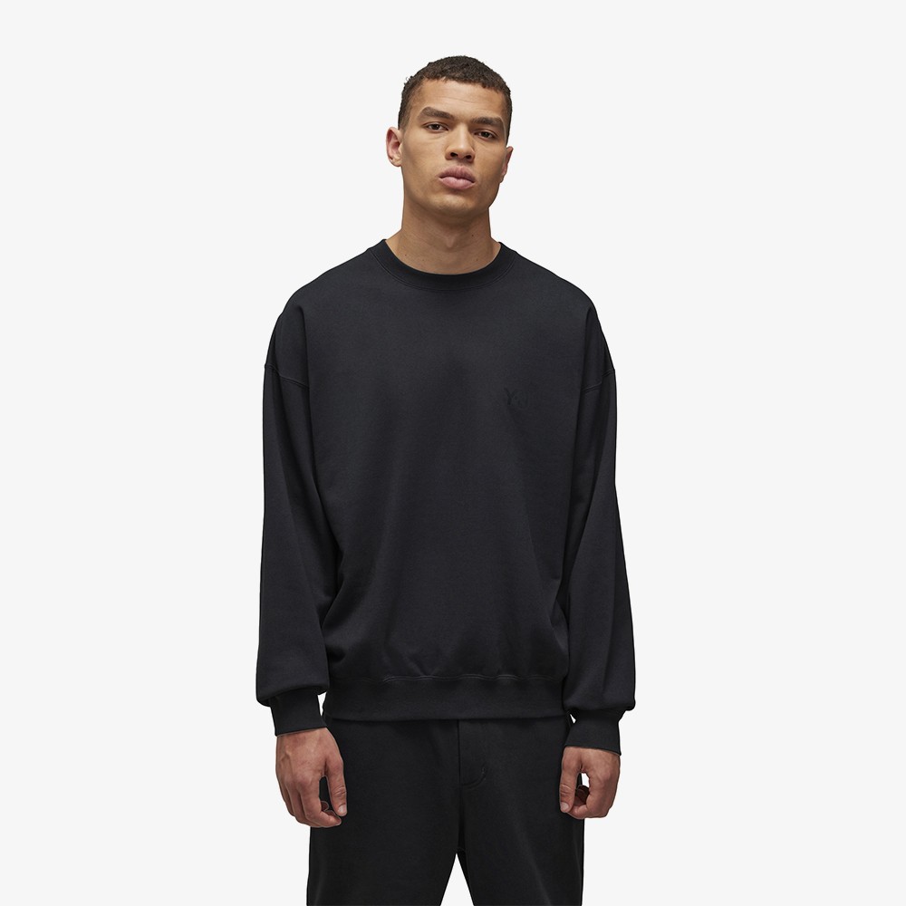 Brushed Terry Crew Sweatshirt 