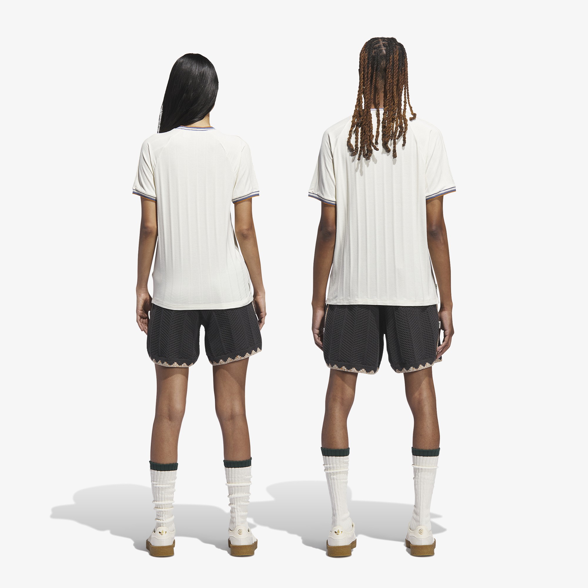 adidas x CLOT Crochet Shorts 'Night Indigo'