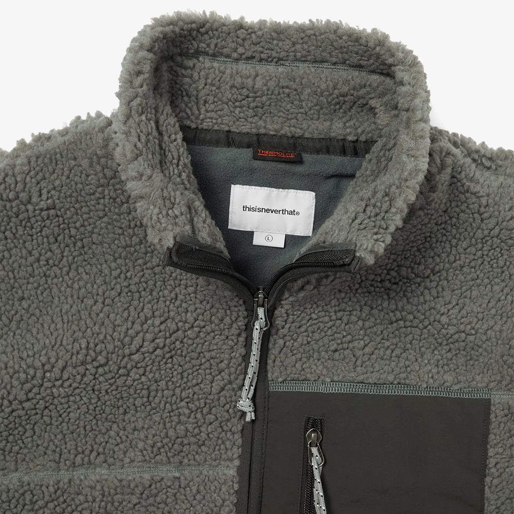 SP Sherpa Fleece Jacket 'Charcoal'