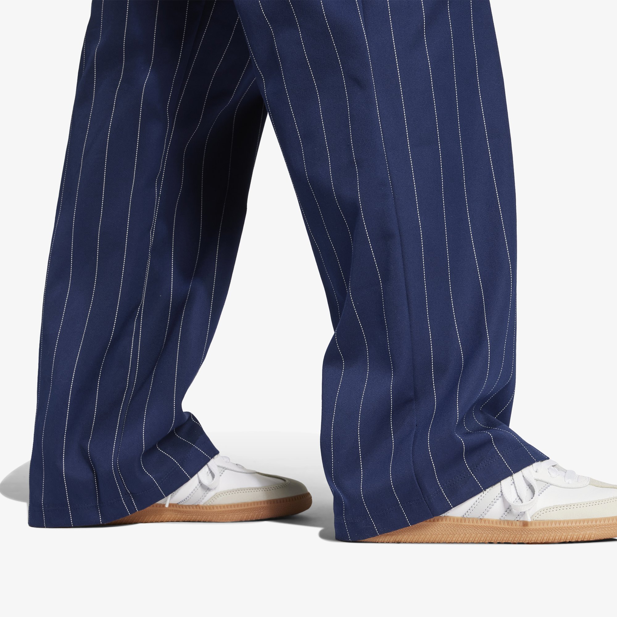 Pinstripe Twill Loose Pants