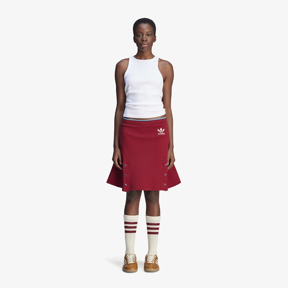 Wales Bonner x adidas Skirt 'Collegiate Burgund'