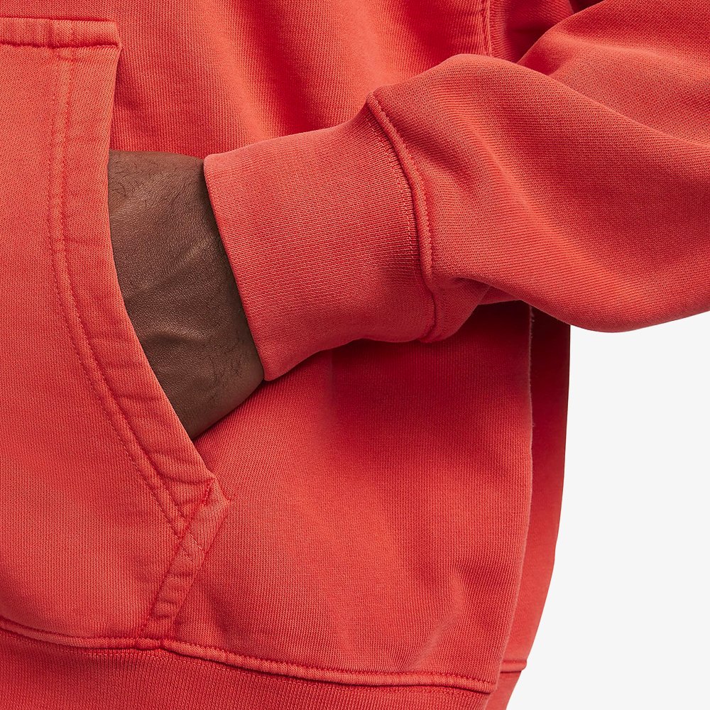 Nike x Stüssy Full-zip Fleece Hoodie 'Red'