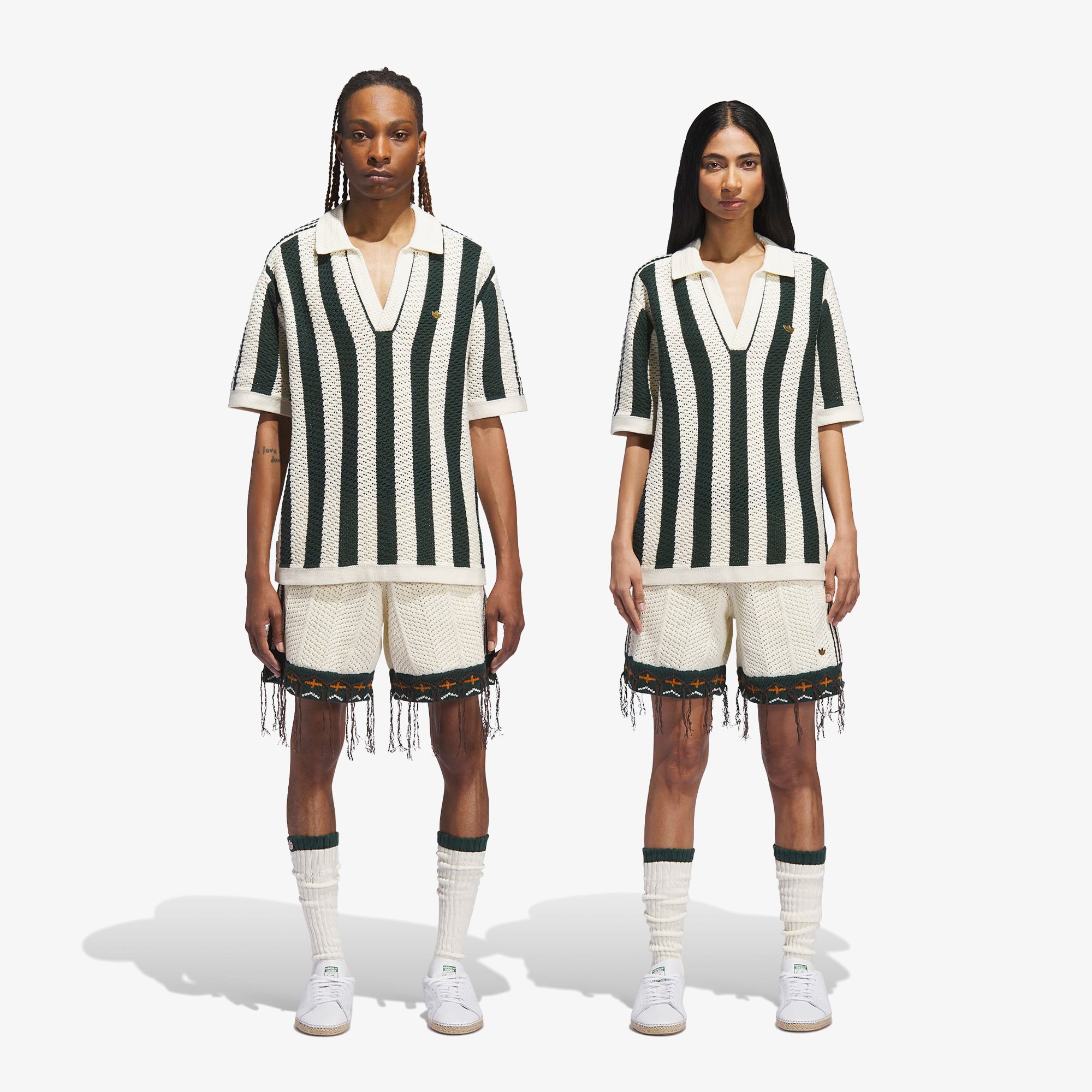 adidas x Clot Pique Polo by Edison Chen 'Green Night'