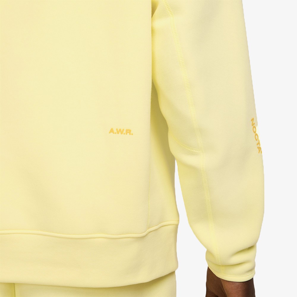 Nike x NOCTA Tech NRG Fleece Zip Hoodie 'Citron Tint'