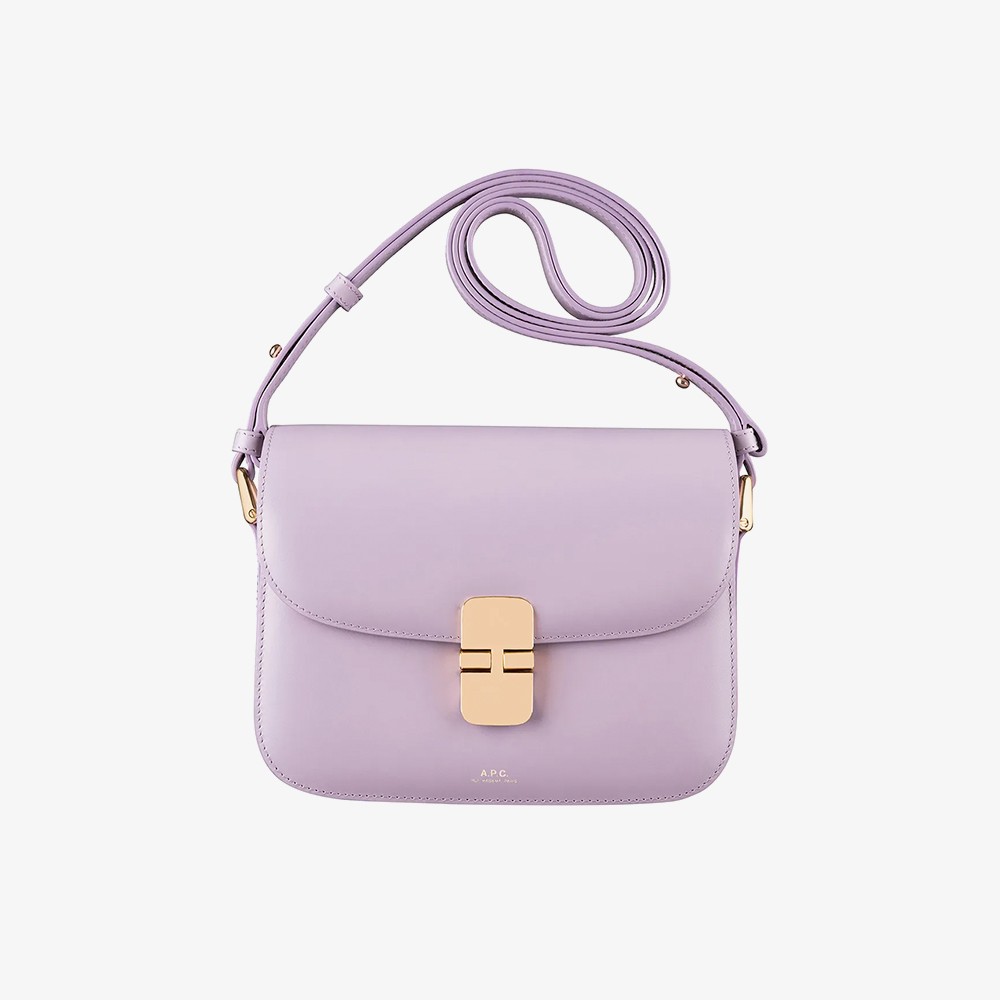 Grace Leather Bag Small 'Lilac'