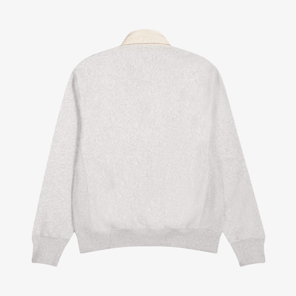 Polo Neck Sweatshirt 'Grey'