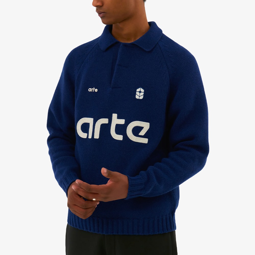 Football Knit 'Navy'