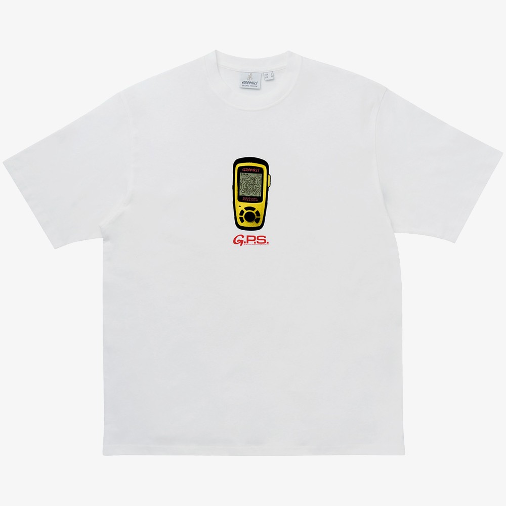 GPS Tee 'White'