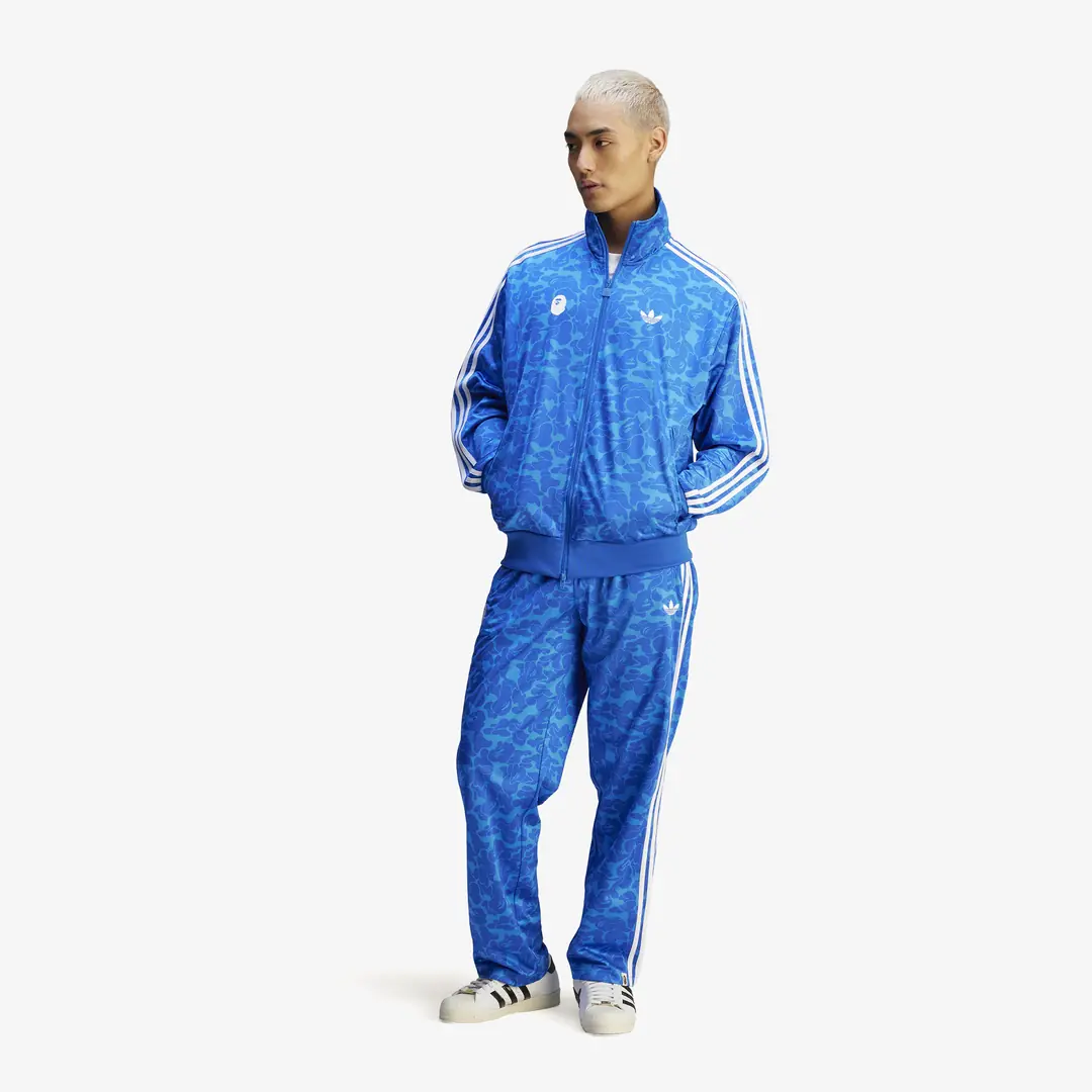 adidas x BAPE Firebird Track Top 'Blue' - WUNDER