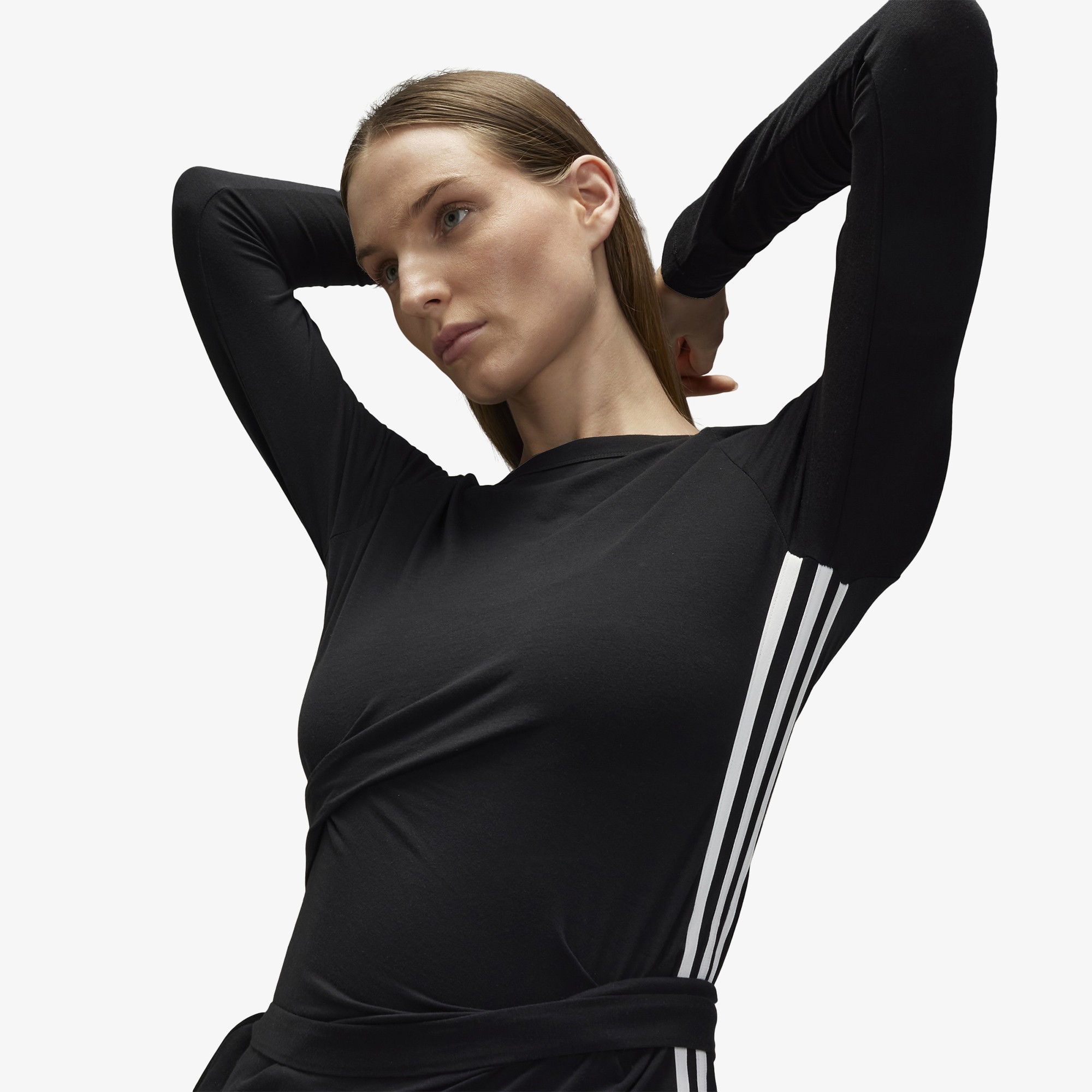 Tencel Longsleeve Tee 'Black' (W)