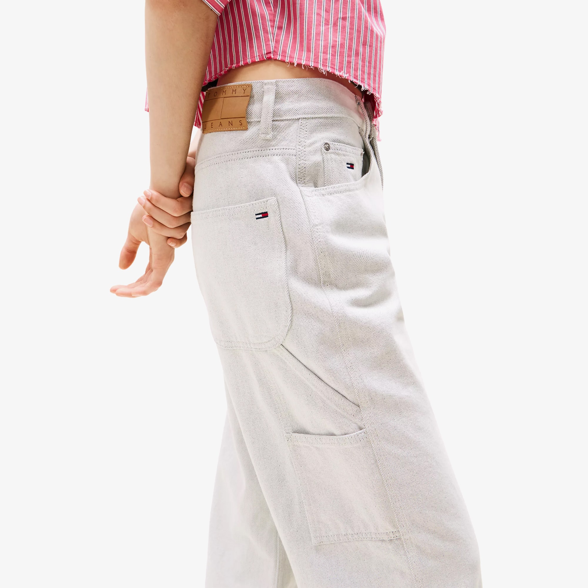 High Waist Jeans 'White'