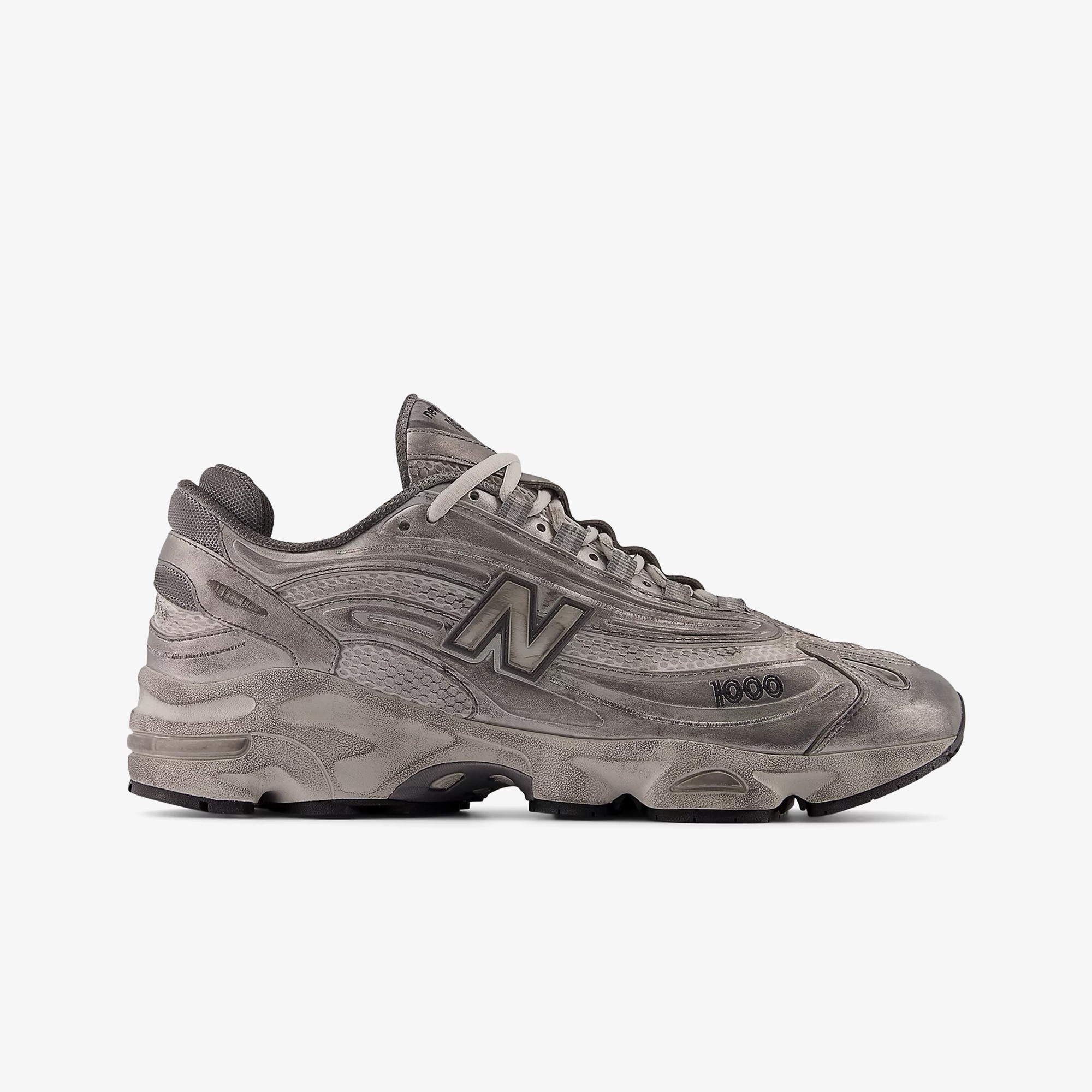 1000G 'Silver Metallic Distressed'