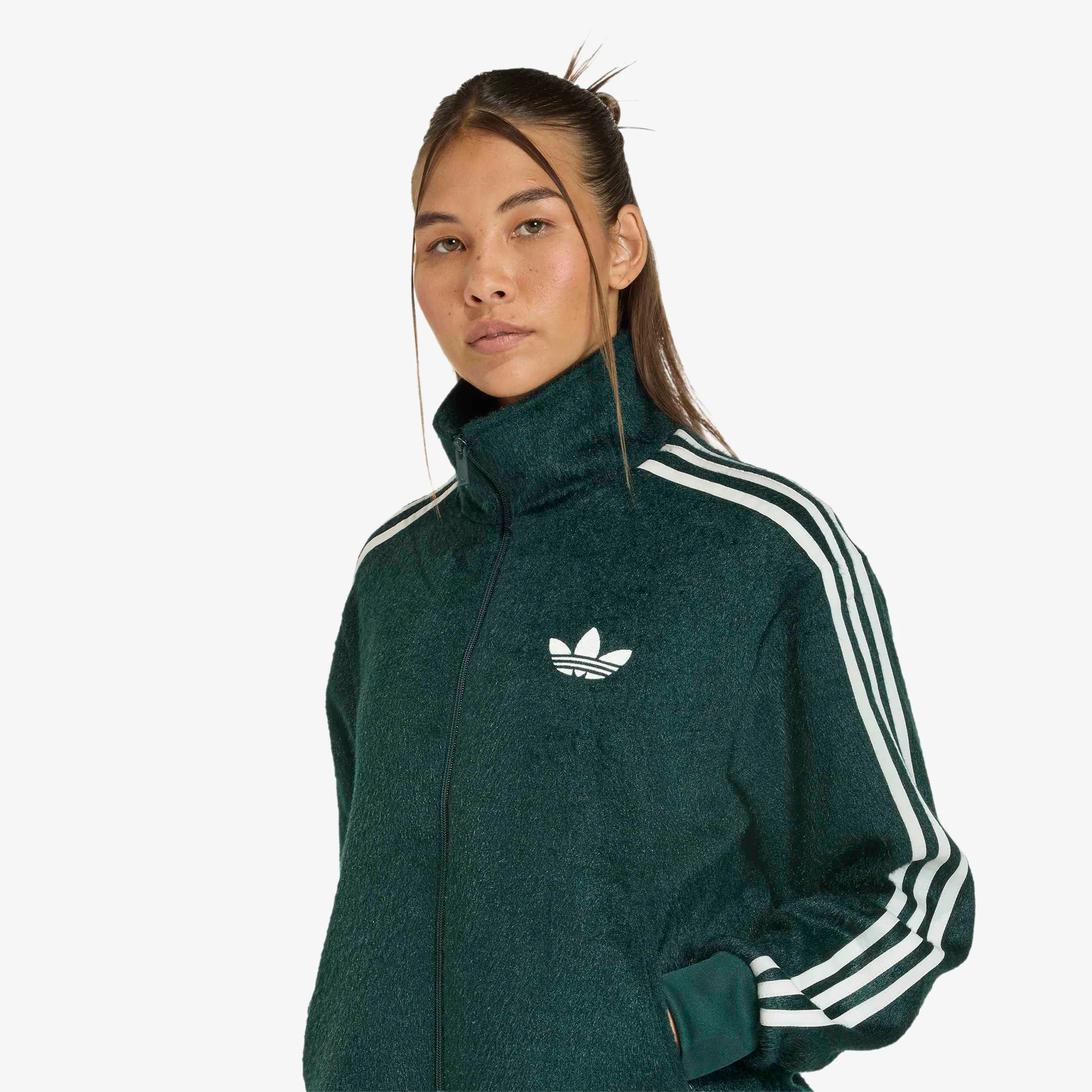 Mohair Firebird Loose Track Top 'Aurora Ivy'