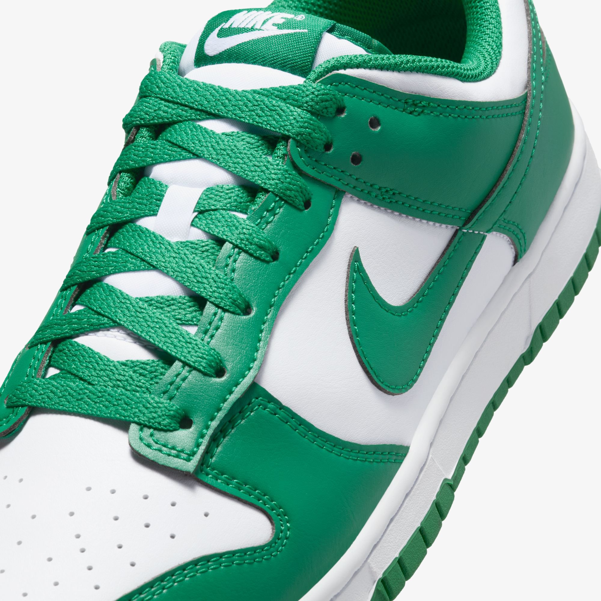 Dunk Low White 'Malachite'